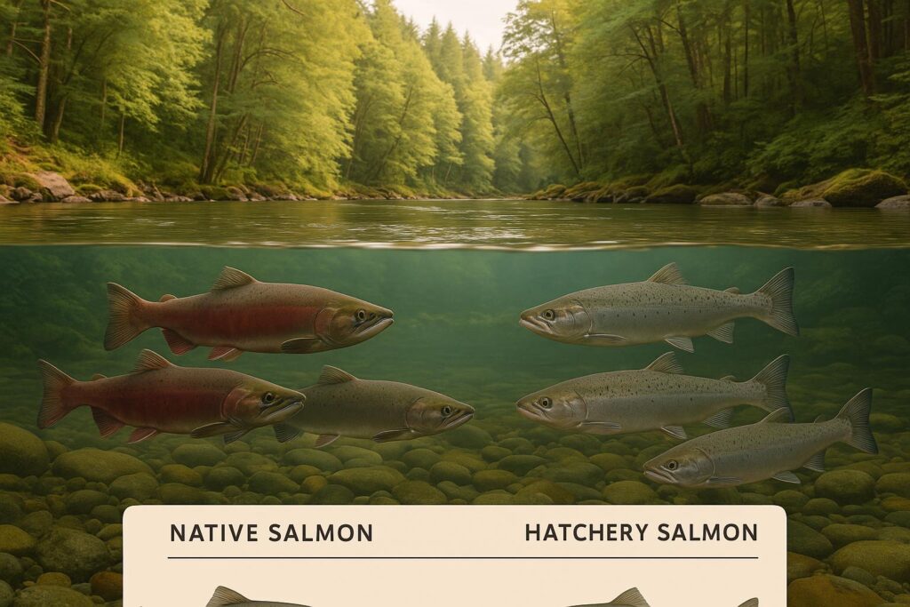 Understanding Salmon Habitats: Native vs Hatchery